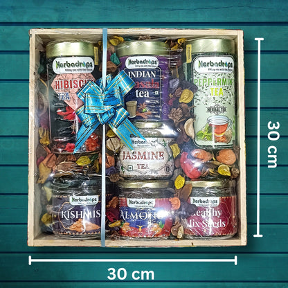 Delightful Tea & Nut Basket