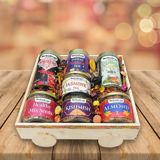 Delightful Tea & Nut Basket